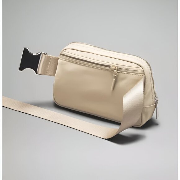 Lululemon Everywhere Belt Bag White Opal Trench Neutral Crossbody Travel O/S - Picture 5 of 16